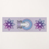 蓮と曼荼羅 ヨガマット (正面(横))