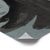 蓮にカワセミ, 古邨 Kingfisher on Lotus, Koson, Ukiyo-e ポスター (角)