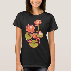 蓮のウサギ Tシャツ