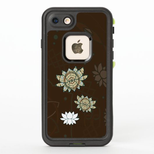 蓮のライフプルーフケース LifeProof iPhoneケース (裏面)