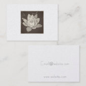 蓮の名刺 名刺 (正面/裏面)