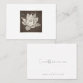 蓮の名刺 名刺 (正面/裏面)