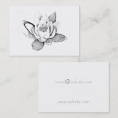 蓮の名刺 名刺 (正面/裏面)
