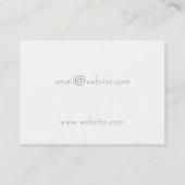 蓮の名刺 名刺 (裏面)