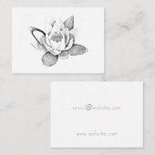 蓮の名刺 名刺 (正面/裏面)