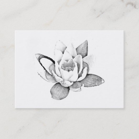 蓮の名刺 名刺 (正面)