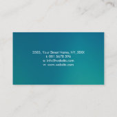 蓮の曼荼羅の真珠花 名刺 (裏面)