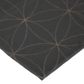 蓮の生の種 – 神聖な幾何学 テーブルクロス (アングル)