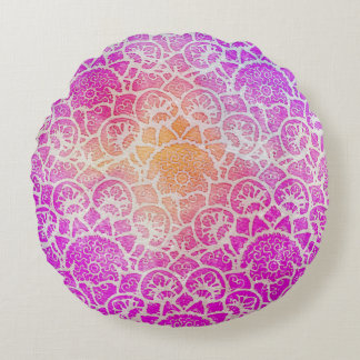 蓮の禅枕 ラウンドクッション