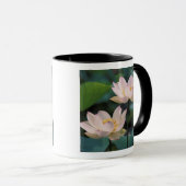 蓮の花が咲く、中国 マグカップ (正面右)