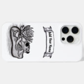 蓮の花でフロギーあなたの名前を追加 Case-Mate iPhoneケース (裏面 (横))