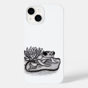 蓮の花で曇った Case-Mate iPhone 14ケース