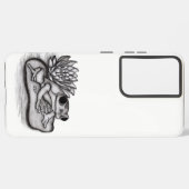 蓮の花で曇った SAMSUNG GALAXYケース (左側面)