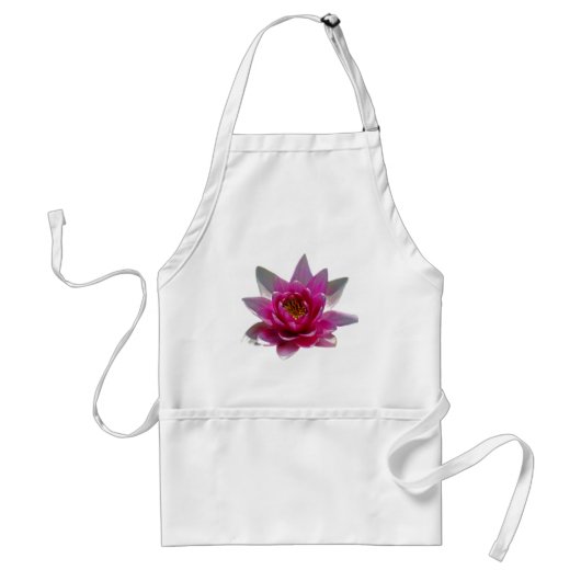 蓮の花と意味 スタンダードエプロン (正面)