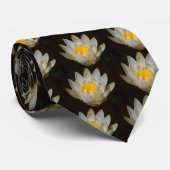 蓮の花と意味 ネクタイ (ロール)