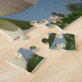 蓮の花と青の空II ジグソーパズル (側面)