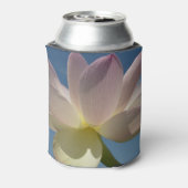 蓮の花と青の空II 缶クーラー (缶裏面)