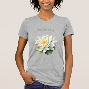 蓮の花のやすらぎ Tシャツ