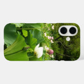 蓮の花のフィールド夏の庭 Case-Mate iPhoneケース (裏面 (横))