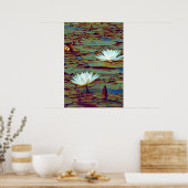 蓮の花のポスター ポスター (キッチン)