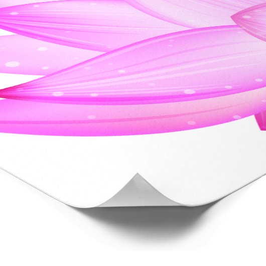 蓮の花のポスター ポスター (角)