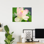 蓮の花のポスター ポスター (ホームオフィス)