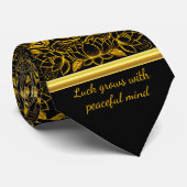 蓮の花の中の仏 ネクタイ (ロール)