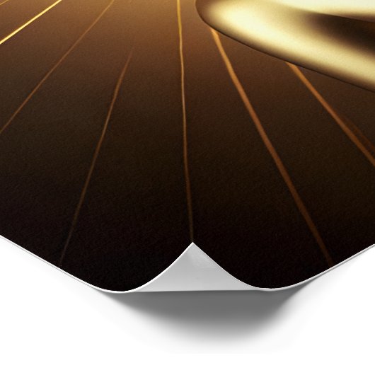 蓮の花の仏 ポスター (角)