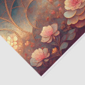蓮の花の大聖堂のデコパージュ 薄葉紙 (詳細)