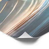 蓮の花の抽象芸術の壁のポスター ポスター (コーナー)