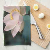 蓮の花の満開、中国 キッチンタオル (四つ折り)