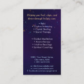 蓮の花の生命の種 名刺 (裏面)