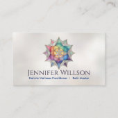 蓮の花の生命の種 名刺 (正面)