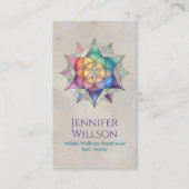 蓮の花の生命の種 名刺 (正面)