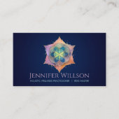 蓮の花の生命の種 名刺 (正面)