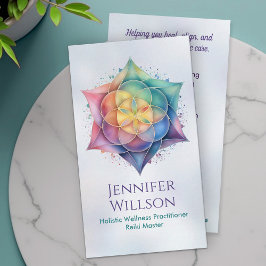 蓮の花の生命の種 名刺