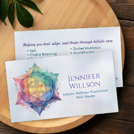 蓮の花の生命の種 名刺