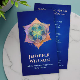 蓮の花の生命の種 名刺