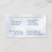 蓮の花の生命の種 名刺 (裏面)