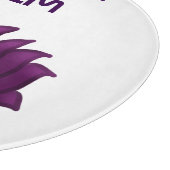 蓮の花の穏やかデザイン カッティングボード (角)