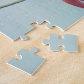 蓮の花の美しい光機械プリント ジグソーパズル (側面)