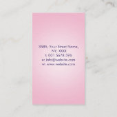 蓮の花の花の女神アンタハカラナ 名刺 (裏面)