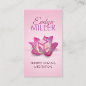 蓮の花の花の女神アンタハカラナ 名刺 (正面)