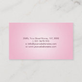 蓮の花の花の女神アンタハカラナ 名刺 (裏面)