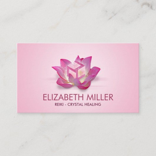 蓮の花の花の女神アンタハカラナ 名刺 (正面)