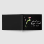 蓮の花の芸術葬儀記 ゲストブック (全面)