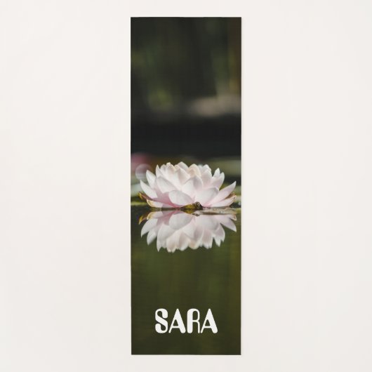 蓮の花は、すべての感覚の調和ヨガm ヨガマット (正面)