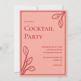 蓮の花びら パーソナライズ パーティー 招待状