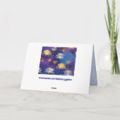 蓮の花グリーティングカード シーズンカード (裏面)