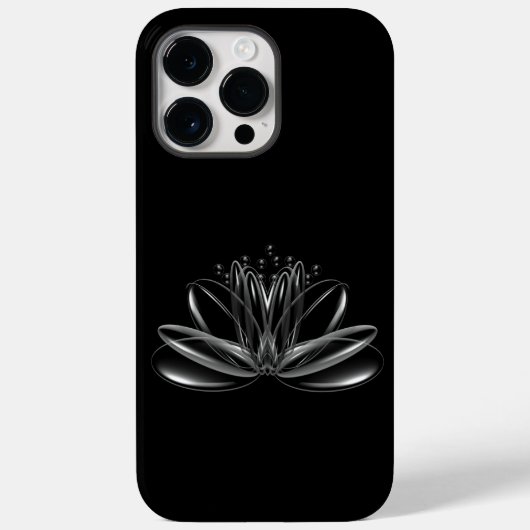 蓮の花ケースメイトiPhoneケース Case-Mate iPhoneケース (裏面)